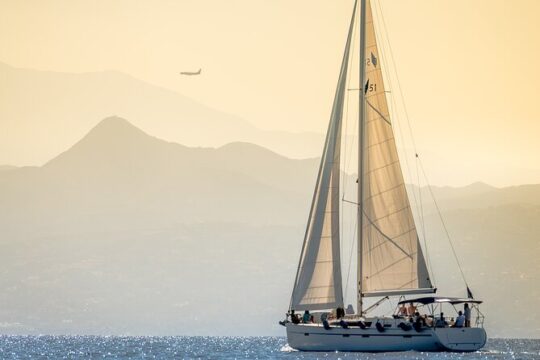 Heraklion: 4 Hour Magic Sunset Sailing trip to Dia Island
