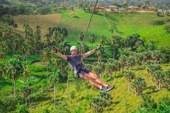 Zip Line or Canopy Zip Line Adventure in Punta Cana