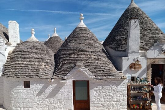 Brindisi: Alberobello, Ostuni Tour for Cruise ship passengers