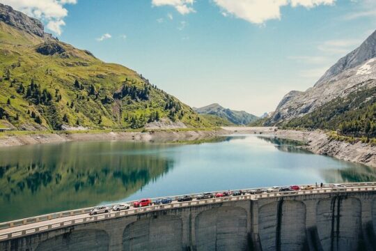 Afternoon Guided Tour of the Dolomites with Your Own Sports Car