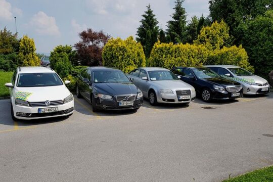 Private transfer from airport Ljubljana to Jesenice