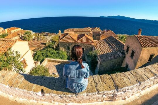 3-Day Private Peloponnese Tour from Athens to the medieval city of Monemvasia