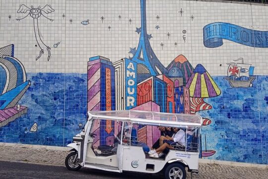 Private Tuk Tuk of the Old Town Lisbon and Street Art Highlights