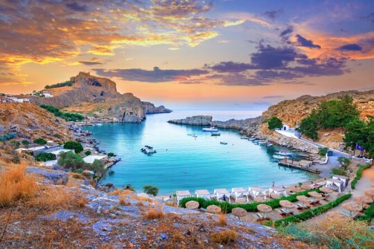 Rhodes, Lindos and Medieval City Guided Tour from Cruise Port
