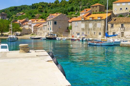 Luxury Private Elaphiti Islands boat tour from Dubrovnik