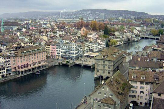 Private arrival OR departure transfer from/to airport of Zurich