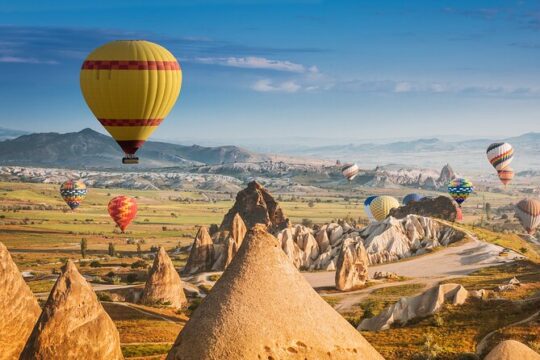 Hot Air Balloon Tour Over Fairychimneys Balloon Turca