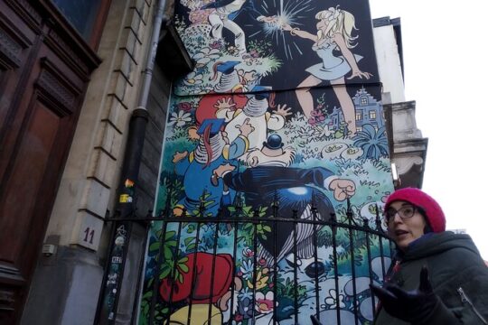 Brussels: The comic book walls walking tour
