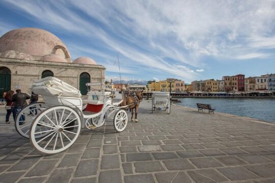 From Heraklion : Full-Day Bus Trip to Chania city , Kournas lake & Rethymno city
