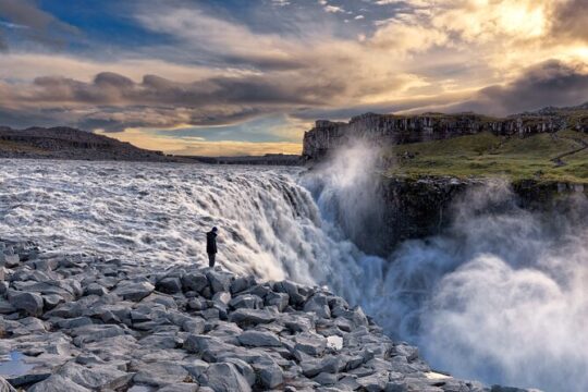 Diamond Circle Myvatn Waterfalls, and Husavik from Akureyri Tour