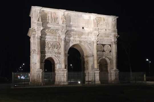 Rome By Night Colosseum Spanish Steps Trevi Fountain and more