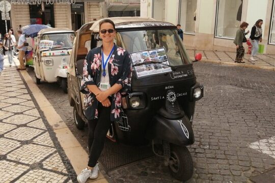 Private Guided Tuktuk Tour in Lisbon