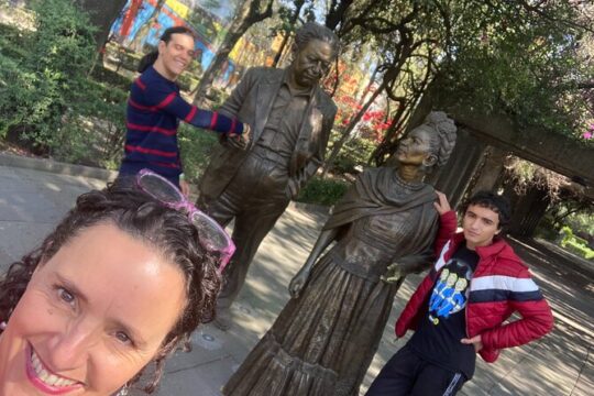 In the Footsteps of Frida Kahlo and Diego: Coyoacan and San Angel