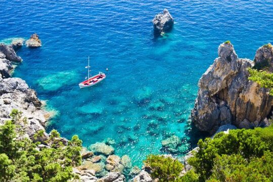 Full Day Boat Trip in Corfu with BBQ