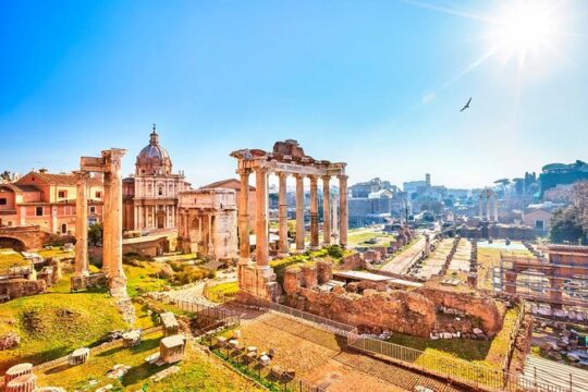 Colosseum, Roman Forum, Palatine hill NO WAITING