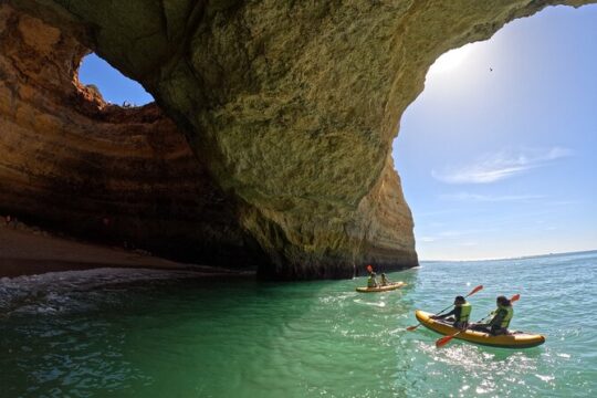 Private Kayak Experience In Benagil Cave with 4k Photos