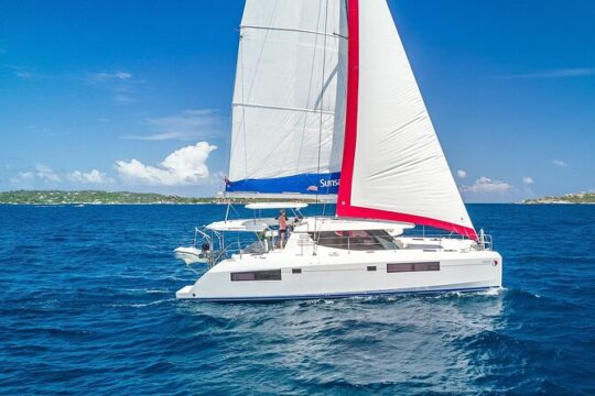 Private Full-Day Cruise on a Catamaran in Nikiti