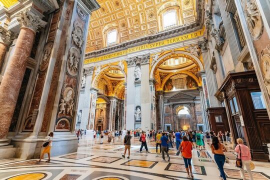 St. Peter's Basilica, Square and Papal Grottoes Guided Tour