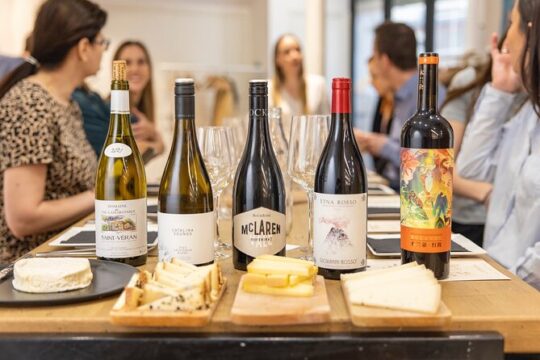 A Paris Authentic Wine and Cheese Tasting Workshop Experience