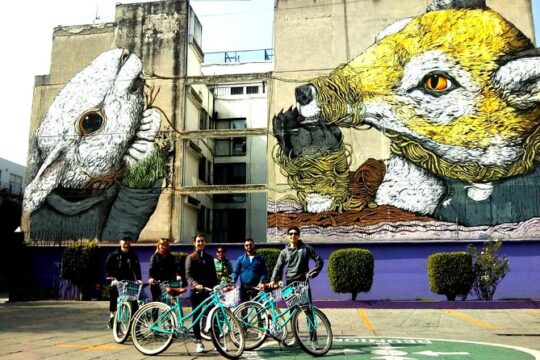 Mexico City; ART NACO : Murals & Street Art Bike Tour