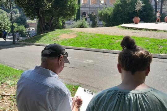 Sketch & Savor: Ancient Rome at the Colosseum