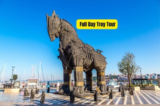 Full-Day Troy History Guided Tour with Lunch from Istanbul