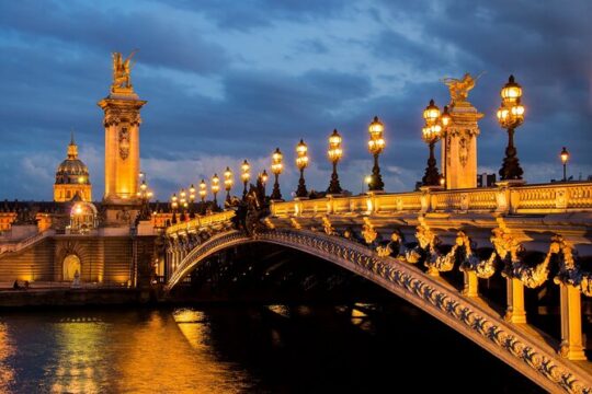 Paris Night Tour plus Seine Cruise