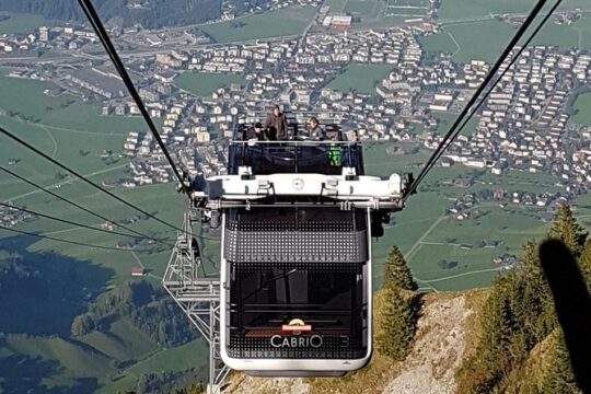 Open-Air Majesty: The Stanserhorn Cabrio Experience from Luzern