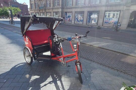 2 Hours Private Amsterdam Rickshaw Tour