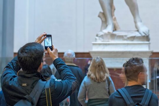Accademia: timed-entry ticket & self-guided visit app