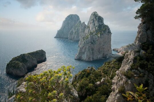 Full-Day Capri Tour with Hydrofoil and Pick Up
