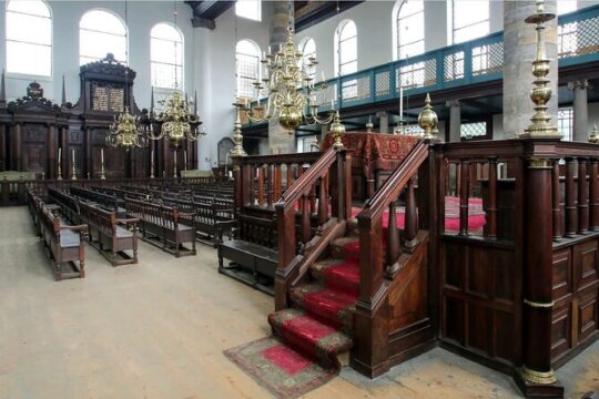 Jewish Amsterdam and (optional) Anne Frank House Walking Tour