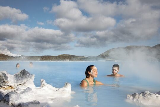 Private Reykjanes Discovery Lava Tunnel and Blue Lagoon