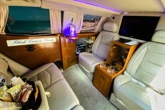 Deluxe GMC Limousine from Cancun Airport to Playa del Carmen