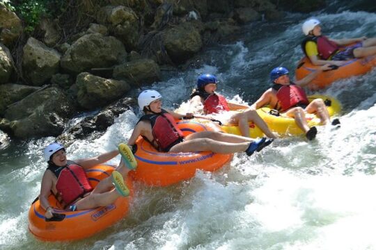 Jungle River Tubing and Green Grotto Caves from Ocho Rios