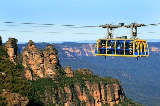 PRIVATE Blue Mountains Day Tour from Sydney with Wildlife Park and River Cruise
