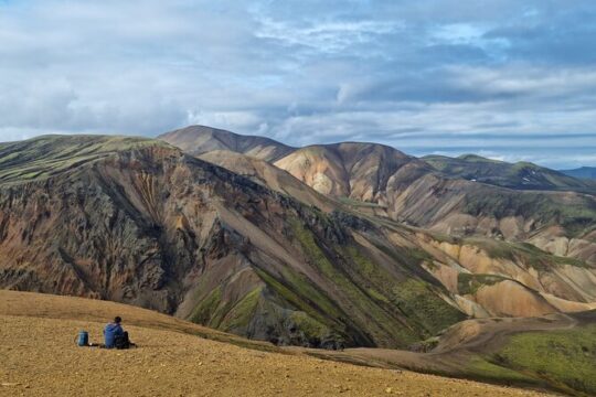 Private Day Trip in Landmannalaugar South Region area on a 4x4 truck