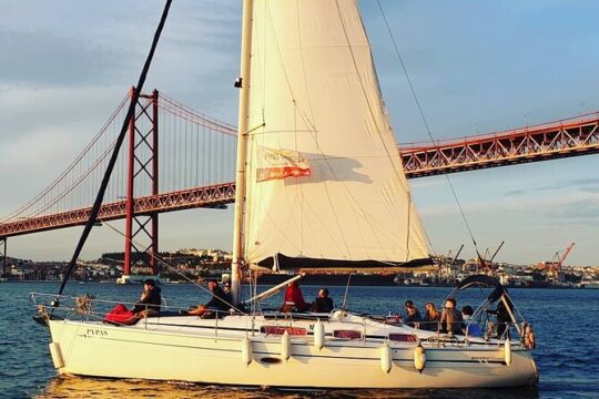 Lisbon Sailboat Ride in Tejo River with Private Transfer