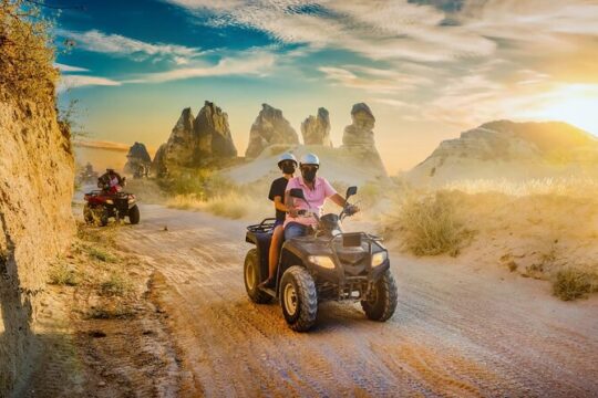 2-Hour Sunset Quad Bike Tour in Cappadocia with Transfer (1 ATV for 2 persons)