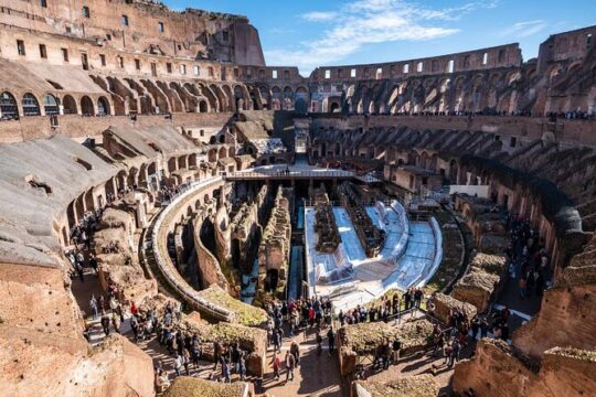 Archaeological tour Colosseum Roman Forum Palatine