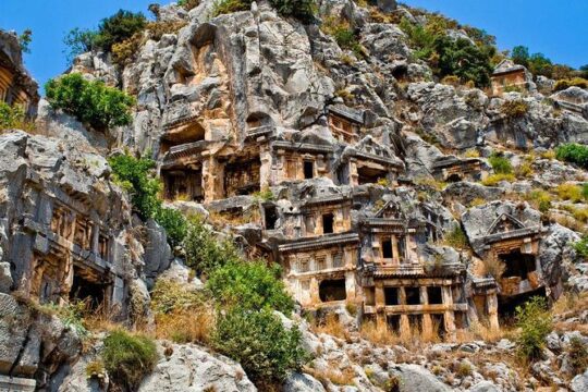 Antalya: Demre Myra Kekova Tour w/Boat Trip