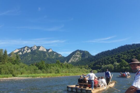 Dunajec River Rafting private day tour from Krakow