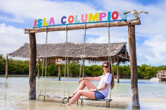 Isla Columpios and Progreso Day Trip