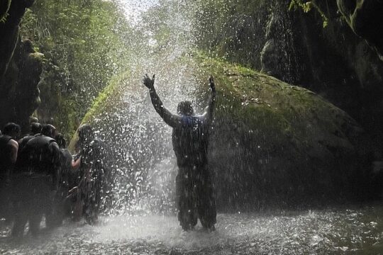 San Juan: Charco Azul Caves, Canyon & Waterfall Adventure