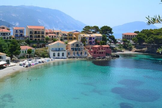 Shore Excursion Kefalonia, Lake Melissani, Myrtos Beach, Fiskardo