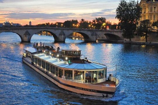 Paris en Scene 3 Course Seine River Dinner Cruise