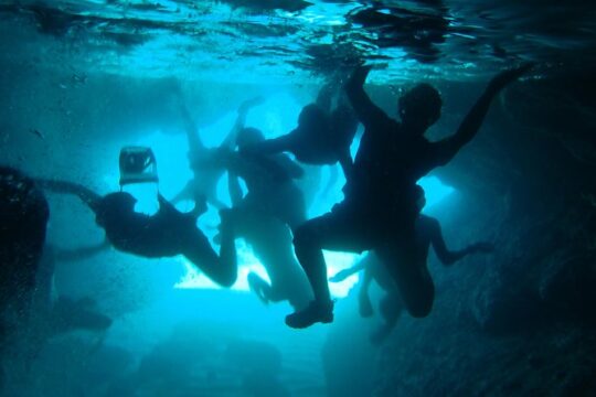 Private tour: Sea Kayaking & Snorkeling to Green Cave on Sipan island from Lopud