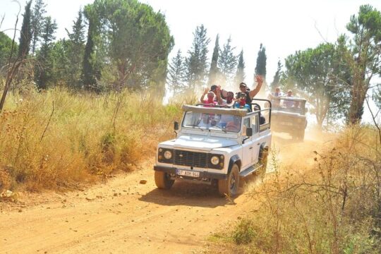 Manavgat Waterfall & Green Lake Jeep and Boat Tour