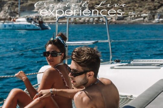 Private Sunset Cruise with Full Greek Dinner
