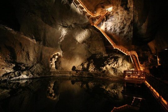 Salt Mine Guided Tour from Krakow (hotel pick up)